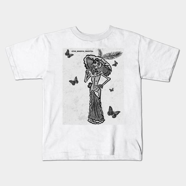 Catrina Kids T-Shirt by The Mindful Maestra